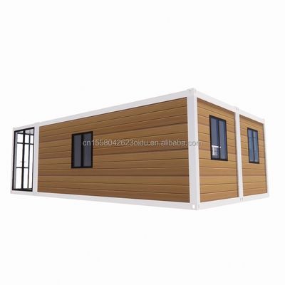20ft Modern Uitbreidbaar Containerhuis voor Carport Prefab Mobile Steel Sandwich Panel Materiaal Hotel Restaurant Bar