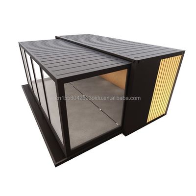 Wave Sandwich Panel 20ft Container Coffee House voor modern design in Eu Expansion Garden Hotel