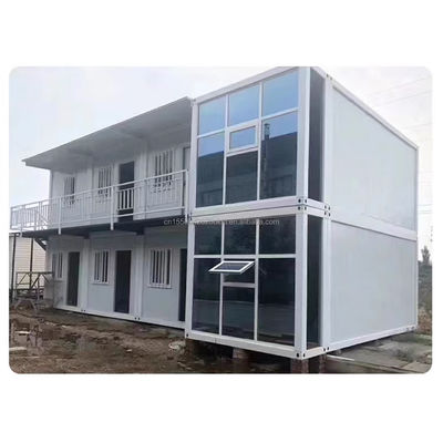 Gepersonaliseerde kleur modulaire huiscontainer kantoor voor luxe stijl 20ft prefab mini geïntegreerde container huis