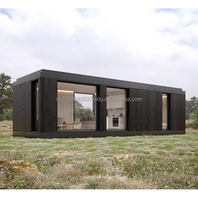 EU Modern 20ft Quick Assembly Houten Huizen Container Hotel Winkel voor kantoor in aangepaste kleur