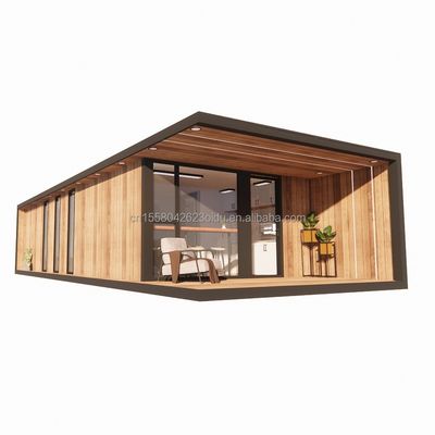 Gegalvaniseerd stalen buigwerk 180g Prefab houten huis voor modern gezinsleven Comfort en stijl
