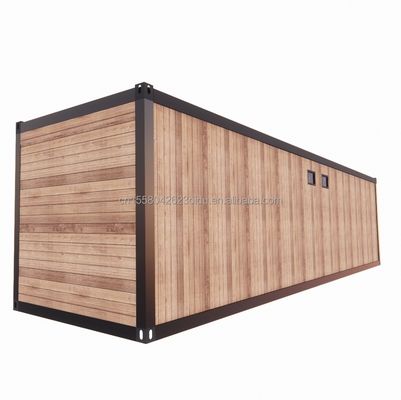 EU 40ft voorgefabriceerde woonkamer Containerruimte met aluminiumalloy ramen en gegalvaniseerde stalen vierkant buizen