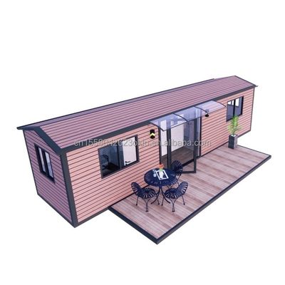 Gegalvaniseerde stalen vierkantbuizen Hoofdstructuur en aluminiumlegeringsvensters voor luxe containerhuizen die worden gebruikt in villa hotels