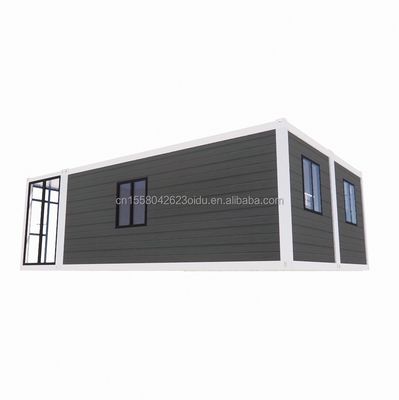 Staalstructuur Frame Gelast EU Luxury 20FT Combinatie Flat Packaging Container 2 slaapkamers Gezinswoning Mobil Home