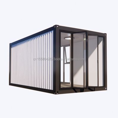 Gemakkelijk draagbare platte sandwichpaneelarchitectuurcontainer voor een koffiebar, een winkel of een camping
