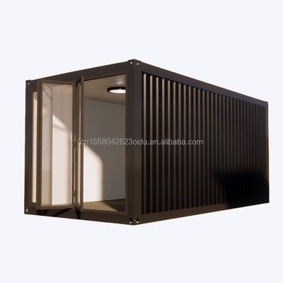 Gemakkelijk draagbare platte sandwichpaneelarchitectuurcontainer voor een koffiebar, een winkel of een camping