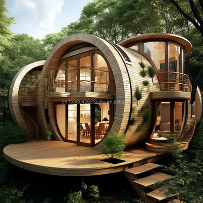 Family Steel Structure Shop 20ft/40ft EU Luxe Modern Design Prefab huis met keuken Badkamer Eén slaapkamer