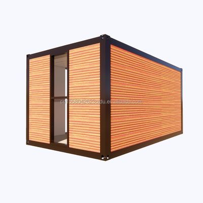 Gegalvaniseerde stalen vierkantbuizen Containerhuizen voor het park BBQ-winkel kantoor mobiele draagbare assemblage koffiebar Houten huis