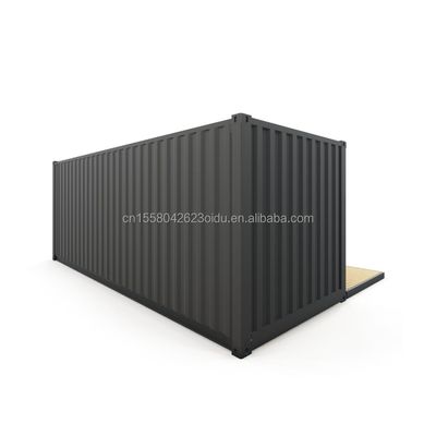 Voorterras Country Style Container met Aluminium Alloy Windows en gegalvaniseerd stalen buig 180g 20ft Modulaire behuizing