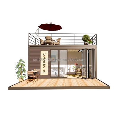 Gegalvaniseerde staal hoofdstructuur moderne luxe Chinese geprefabriceerde staal villa voor eenvoudige montage in de buitenomgeving