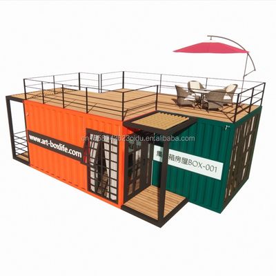Op maat gemaakte kleur Moderne snelle bouw Modulaire prefab huis Hotel Container Huizen met badkamer en keuken voor hotels