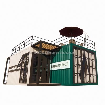 Op maat gemaakte kleur Moderne snelle bouw Modulaire prefab huis Hotel Container Huizen met badkamer en keuken voor hotels