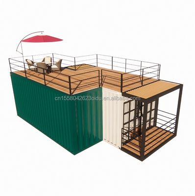 Op maat gemaakte kleur Moderne snelle bouw Modulaire prefab huis Hotel Container Huizen met badkamer en keuken voor hotels