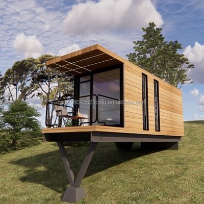Aluminiumlegering Venster 20ft Prefab Huis Container Huis Hotel Leisure Container Vakantie Huis Luxe Huis Lichte staal Villa