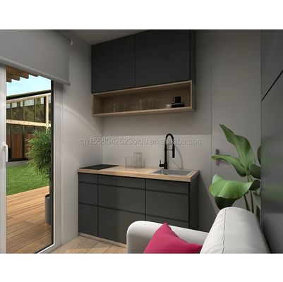 Uitbreidbare containerwand 50/75/100mm Wave Sandwich Panel voor buiten 20ft en 40ft prefab draagbare scheepvaartcontainer Home