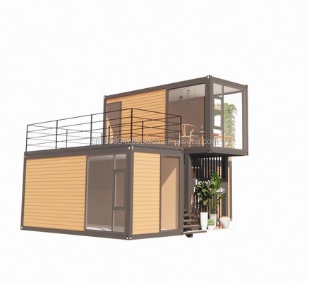 Modulaire geprefabriceerde huizen van gegalvaniseerde stalen vierkantbuizen voor kantoor en appartement
