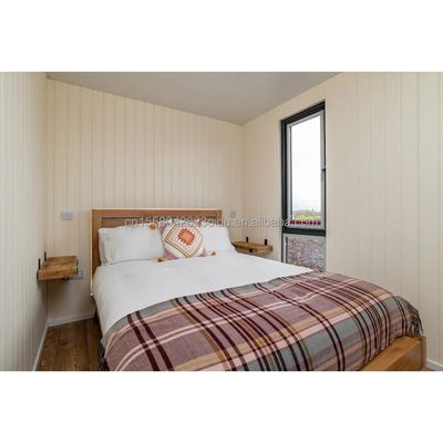 Prefab Modern Luxe Shipping Container House Villa 40ft Eén slaapkamer Eén keuken Eén badkamer Eén woonkamer voor winkel