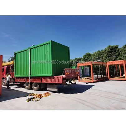Stalen frame gegalvaniseerd stalen buigwerk 180g Draagbare uitbreidbare container Woonhuis voor modern leven