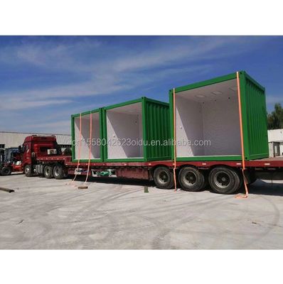Stalen frame gegalvaniseerd stalen buigwerk 180g Draagbare uitbreidbare container Woonhuis voor modern leven