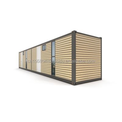 Vervoercontainer met 4 slaapkamers Residentiële mini-lounge Muur 50/75/100mm Wave Sandwich Panel