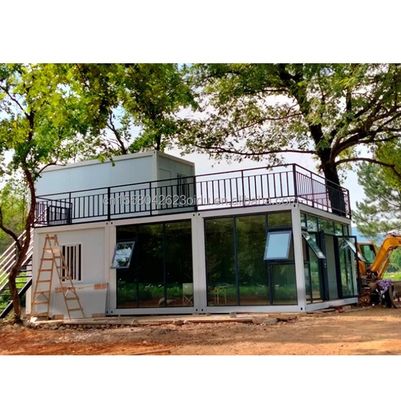 Gegalvaniseerd stalen buiging prefab container huis met afneembare badkamer en ontwerp