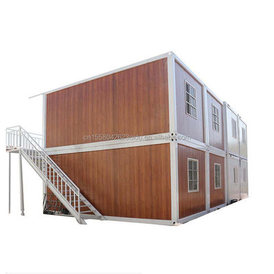 Gegalvaniseerd stalen buiging prefab container huis met afneembare badkamer en ontwerp