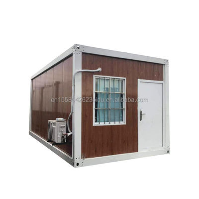 Gegalvaniseerd stalen buiging prefab container huis met afneembare badkamer en ontwerp