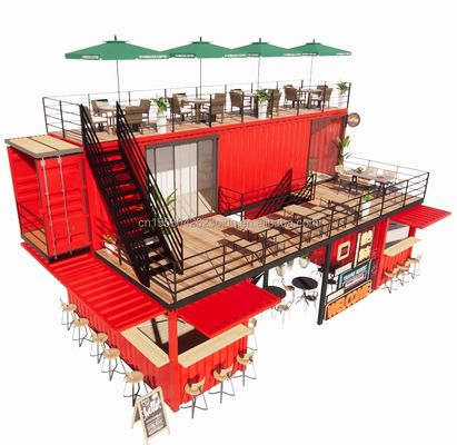 Ervaar het beste van bier/koffie/voedselkiosken met onze 40ft container bar en terras