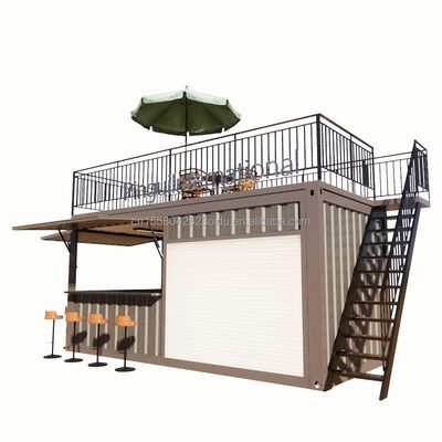 Standaard Draagbare Container Staal Prefabricated House Office Mobile 20ft Uitbreidbaar Opvouwbaar Container Huis voor Activiteit kamer