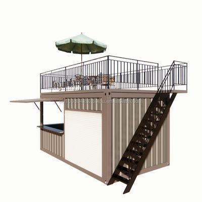 Standaard Draagbare Container Staal Prefabricated House Office Mobile 20ft Uitbreidbaar Opvouwbaar Container Huis voor Activiteit kamer