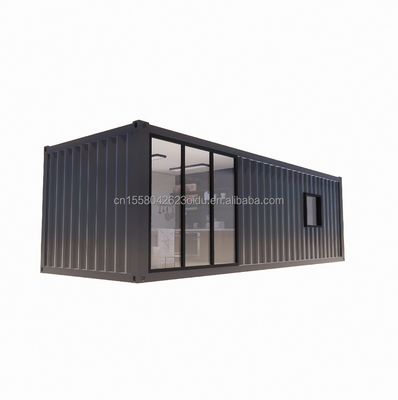 Muur 50/75/100mm Wave Sandwich Panel 20ft Prachtige prefab container huizen met gegalvaniseerd staal