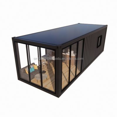 Muur 50/75/100mm Wave Sandwich Panel 20ft Prachtige prefab container huizen met gegalvaniseerd staal