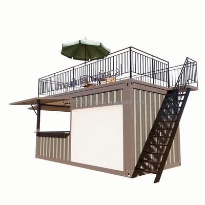 Standaard Draagbare Container Staal Prefabricated House Office Mobile 20ft Uitbreidbaar Opvouwbaar Container Huis voor Activiteit kamer