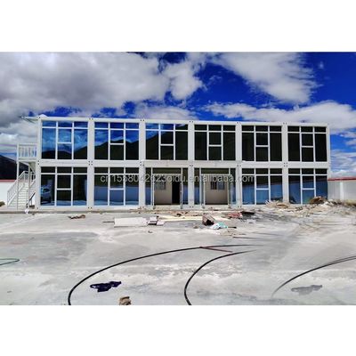 Hotel Standaard Draagbare Container Staal Prefabricated House Office Mobile 20ft Uitbreidbare Opvouwbare Container Huis Activiteitsruimte