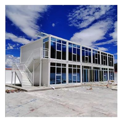 Hotel Standaard Draagbare Container Staal Prefabricated House Office Mobile 20ft Uitbreidbare Opvouwbare Container Huis Activiteitsruimte