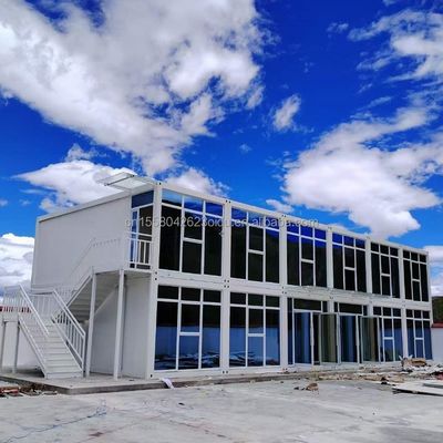 Hotel Standaard Draagbare Container Staal Prefabricated House Office Mobile 20ft Uitbreidbare Opvouwbare Container Huis Activiteitsruimte