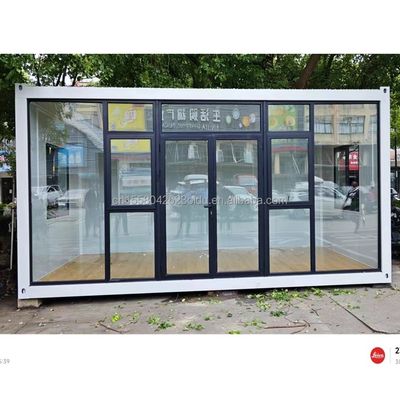 Hotel Standaard Draagbare Container Staal Prefabricated House Office Mobile 20ft Uitbreidbare Opvouwbare Container Huis Activiteitsruimte