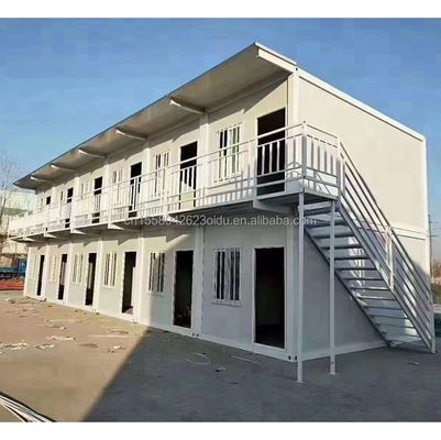 Hotel Standaard Draagbare Container Staal Prefabricated House Office Mobile 20ft Uitbreidbare Opvouwbare Container Huis Activiteitsruimte
