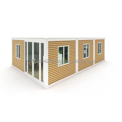 Gegalvaniseerd stalen buiging 180g 40ft 20ft vouwbaar container huis met geprefabriceerde en staal frame