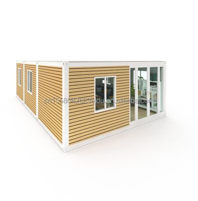 Gegalvaniseerd stalen buiging 180g 40ft 20ft vouwbaar container huis met geprefabriceerde en staal frame