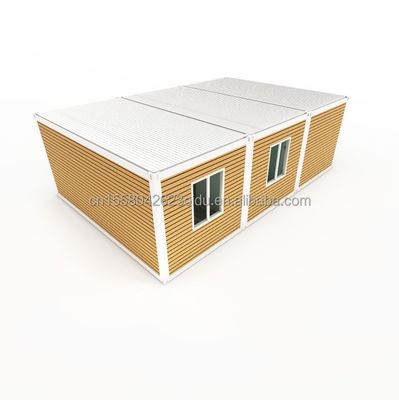Gegalvaniseerd stalen buiging 180g 40ft 20ft vouwbaar container huis met geprefabriceerde en staal frame