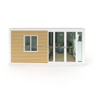 Gegalvaniseerd stalen buiging 180g 40ft 20ft vouwbaar container huis met geprefabriceerde en staal frame