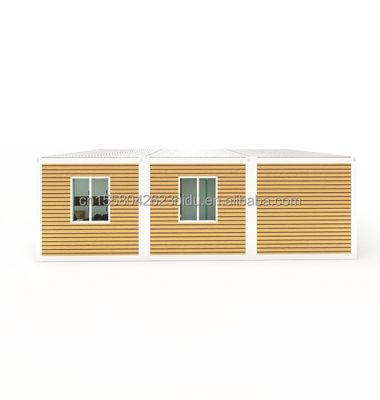 Gegalvaniseerd stalen buiging 180g 40ft 20ft vouwbaar container huis met geprefabriceerde en staal frame