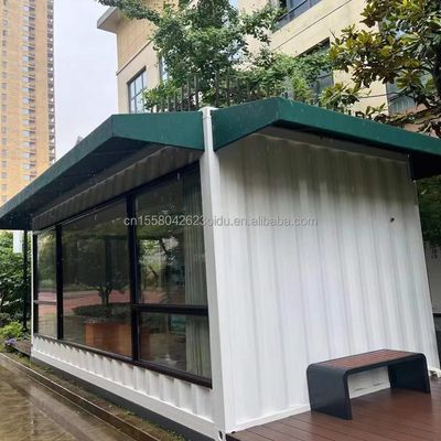 Steel Shed Container Store Prefabricated Building Frame Staalstructuur voor 20ft of 40ft Container Houses