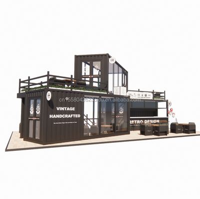 Prefabricated Folding Portable Shop Storage Office Building Shipping Container House Verhuizende trailers met aangepaste kleur