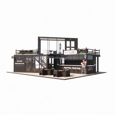 Prefabricated Folding Portable Shop Storage Office Building Shipping Container House Verhuizende trailers met aangepaste kleur