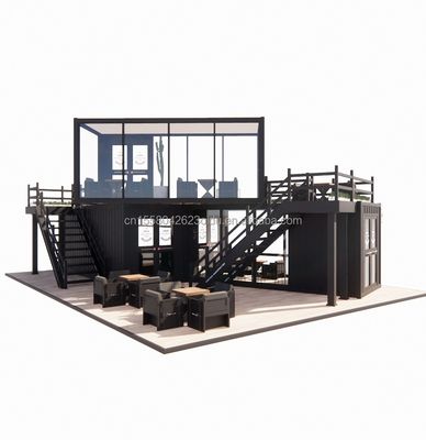 Prefabricated Folding Portable Shop Storage Office Building Shipping Container House Verhuizende trailers met aangepaste kleur