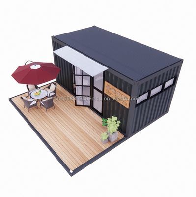 Snel bouwen Kleine woning Containerwoningen Moderne ontwerp stijl Prefab huizen voor één slaapkamer één badkamer Living oplossing