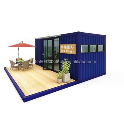 Snel bouwen Kleine woning Containerwoningen Moderne ontwerp stijl Prefab huizen voor één slaapkamer één badkamer Living oplossing
