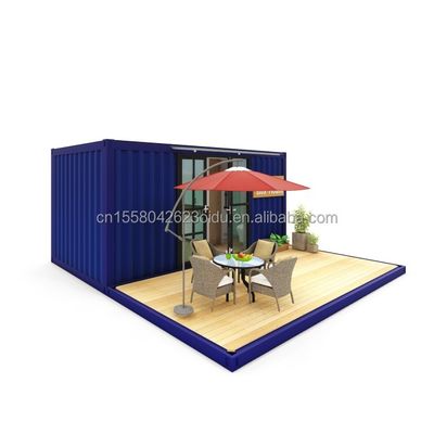 Snel bouwen Kleine woning Containerwoningen Moderne ontwerp stijl Prefab huizen voor één slaapkamer één badkamer Living oplossing